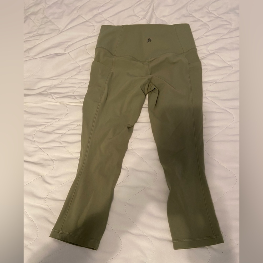 Athleta Olive Green Leggings